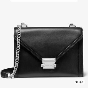 Michael Kors Whitney Large Leather Convertable Shoulder Bag